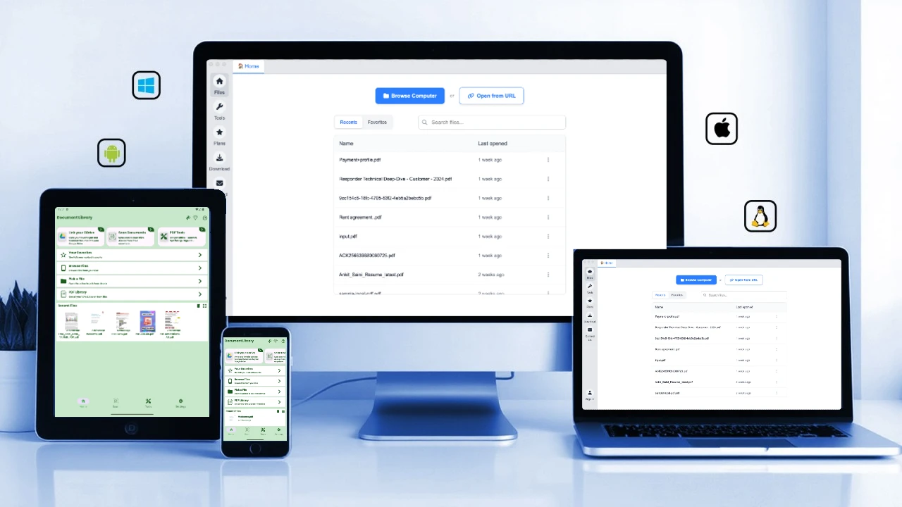 Cross-Platform PDF App